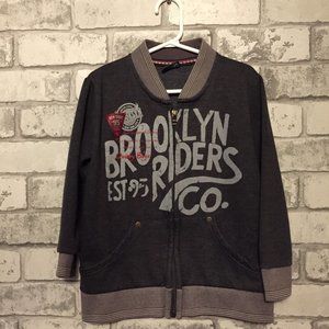 Boy's Brooklyn Riders Co. Zip-Up Size 6